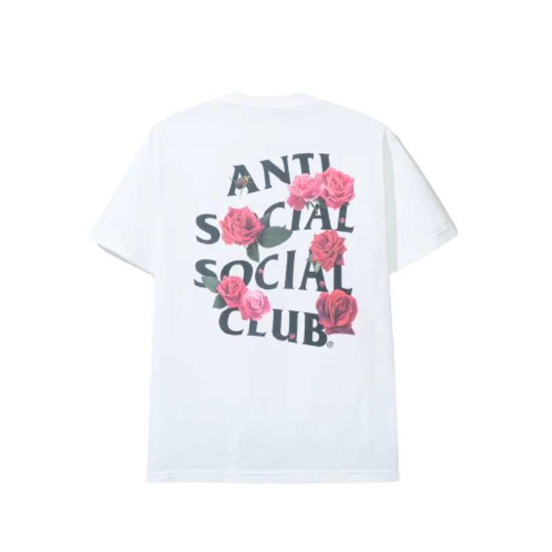 White Anti Social Social Club Smells Bad Tee | ASSC-11982