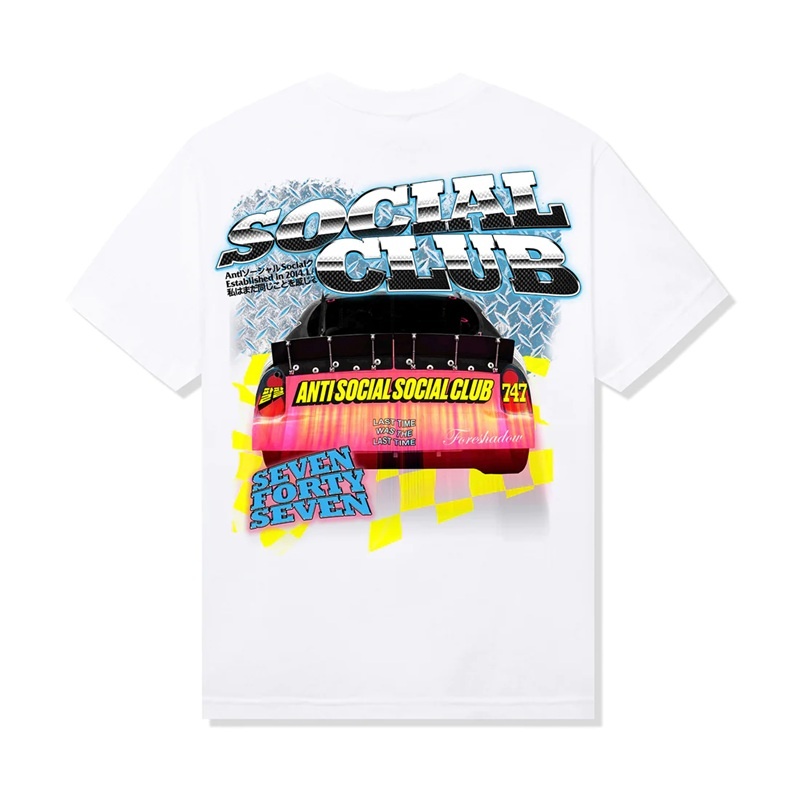 White Anti Social Social Club Speechless Tee | ASSC-11988