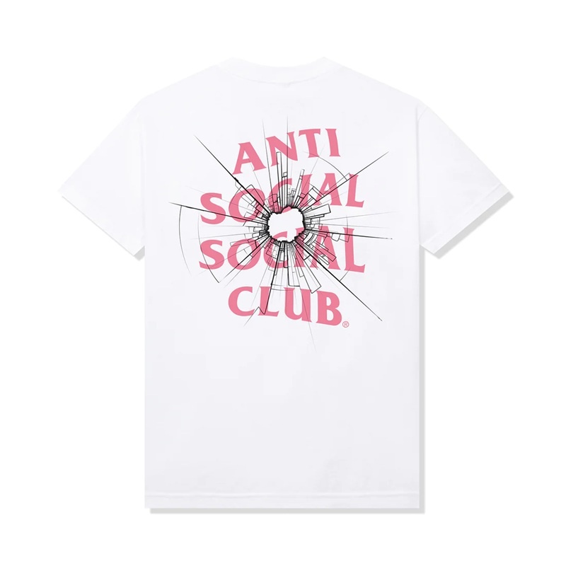 White Anti Social Social Club Theories Tee | ASSC-12000