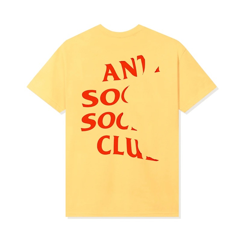 Yellow Anti Social Social Club A Piece Of Me Tee | ASSC-11782